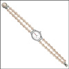 TWO STRING PEACH  PEARL WATCH - JP-JUN 434 - Click here to View more details about this Product